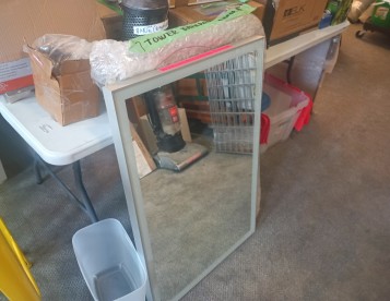 Mirrors with LED lights, $350.00 each