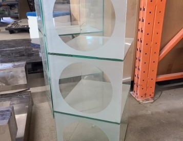 Glass Cube Storage Pieces