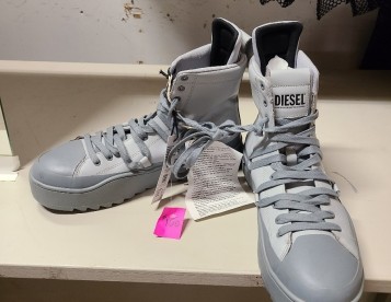 Grey Diesel Shoes